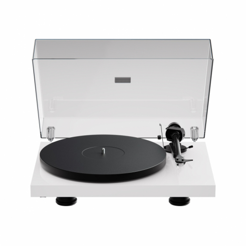 Pro-Ject Debut EVO 2 vinylspelare med Pick-It MM EVO-pickup, pianovit i gruppen Vinyl / Vinylspelare hos Ljudfokus.se (102060178)