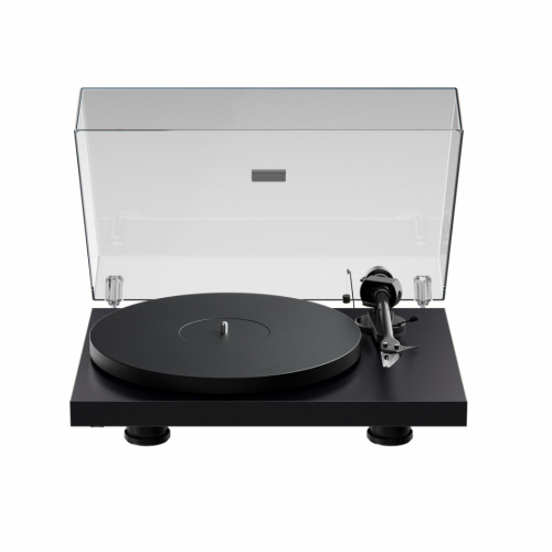 Pro-Ject Debut EVO 2 vinylspelare med Pick-It MM EVO-pickup, mattsvart i gruppen Vinyl / Vinylspelare hos Ljudfokus.se (102060179)