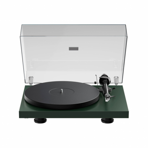 Pro-Ject Debut EVO 2 vinylspelare med Pick-It MM EVO-pickup, mattgrn i gruppen Vinyl / Vinylspelare hos Ljudfokus.se (102060180)