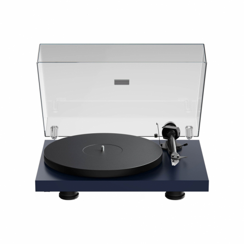 Pro-Ject Debut EVO 2 vinylspelare med Pick-It MM EVO-pickup, mattbl i gruppen Vinyl / Vinylspelare hos Ljudfokus.se (102060182)