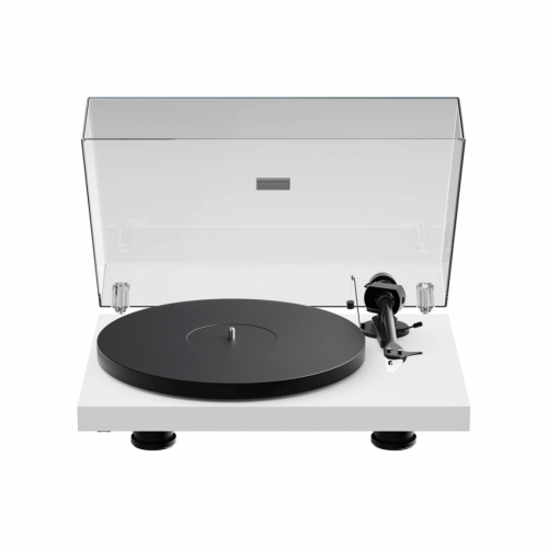 Pro-Ject Debut EVO 2 vinylspelare med Pick-It MM EVO-pickup, mattvit i gruppen Vinyl / Vinylspelare hos Ljudfokus.se (102060183)