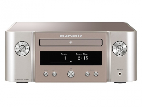 Marantz MCR-612 ntverksreceiver med CD, silver/guld Returexemplar i gruppen Kampanj / Fyndhrnan hos Ljudfokus.se (111MCR612SGB1)