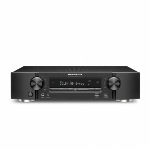 Marantz NR1510 hemmabiofrstrkare med HEOS, svart Skadad kartong i gruppen Kampanj / Fyndhrnan hos Ljudfokus.se (111NR1510BA1)