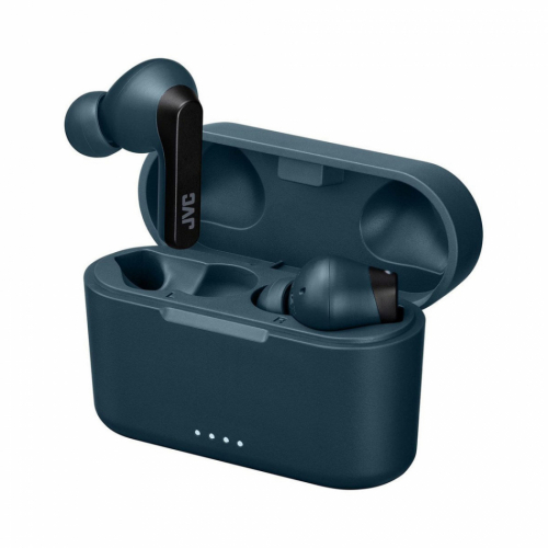 JVC HA-A9T True Wireless in-ear hrlurar, bl i gruppen Hrlurar / Trdlsa hrlurar hos Ljudfokus.se (130HAA9TBL)