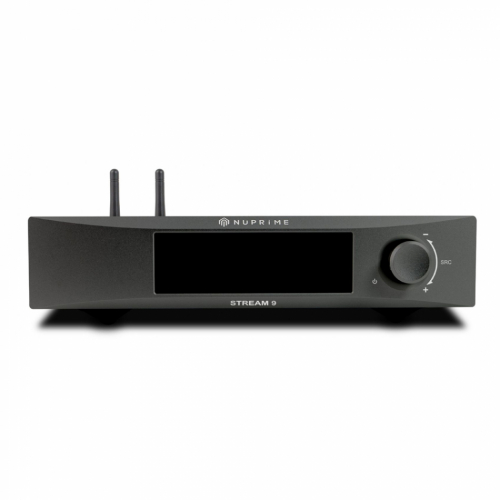 NuPrime Omnia Stream-9 ntverksspelare med AirPlay 2, svart i gruppen Multiroom / Ntverksstreamer hos Ljudfokus.se (146STREAM9B)