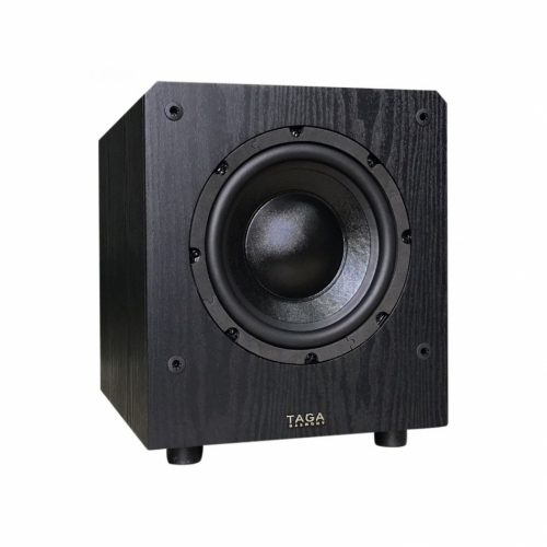 Taga Harmony TSW-80 aktiv subwoofer, svart i gruppen Hgtalare / Subwoofers hos Ljudfokus.se (148TSW80B)