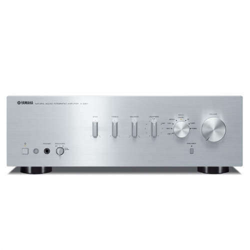 Yamaha A-S301 II stereofrstrkare, silver Returexemplar i gruppen Kampanj / Fyndhrnan hos Ljudfokus.se (159AS301SI2B1)