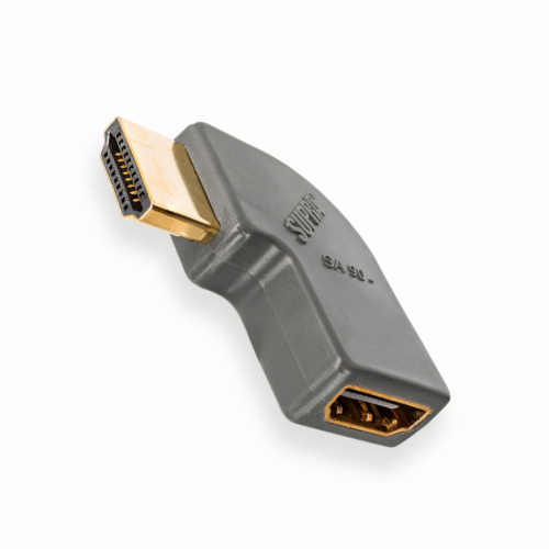 Supra SA90- Vinklad HDMI-adapter, vnster i gruppen Kablar / Kontakter & Adapterpluggar hos Ljudfokus.se (215SA90M)