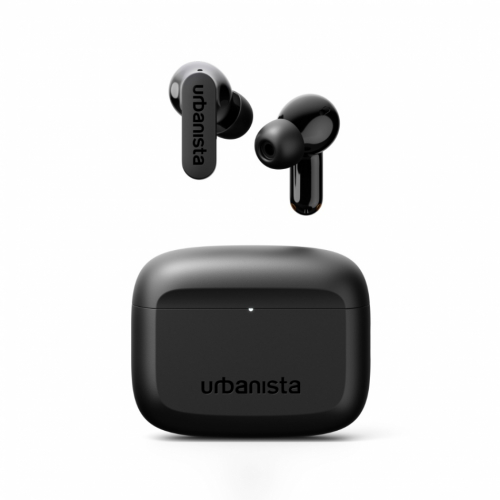 Urbanista Palo Alto True Wireless hrlurar med brusreducering, Midnight Black i gruppen Hrlurar / Trdlsa hrlurar hos Ljudfokus.se (2991037602)