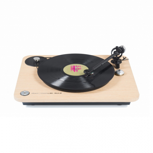 Elipson Chroma 400 vinylspelare med RIAA-steg & Bluetooth, ek i gruppen Vinyl / Vinylspelare hos Ljudfokus.se (303C400RIAABTOAK)