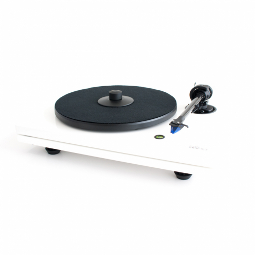 Music Hall MMF 5.3 vinylspelare med Ortofon 2M Blue-pickup, vit i gruppen Vinyl / Vinylspelare hos Ljudfokus.se (320MMF53W)