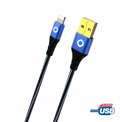 Oehlbach USB Plus Li, USB-C till Lightning-kabel i gruppen Kablar / Digitala ljudkablar hos Ljudfokus.se (320USBPLUSLIVAR)