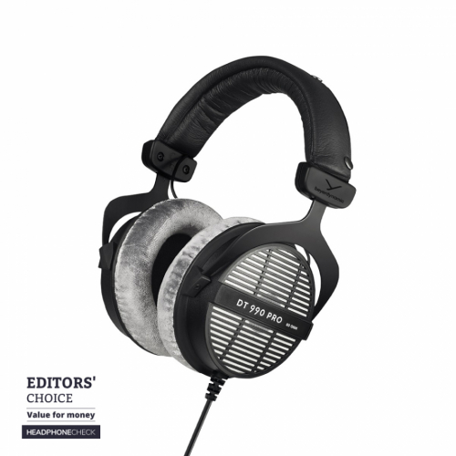 Beyerdynamic DT 990 PRO 80 Ohm, ppen over-ear studiohrlur i gruppen Hrlurar / Hrlurar med sladd hos Ljudfokus.se (645DT990PRO80)