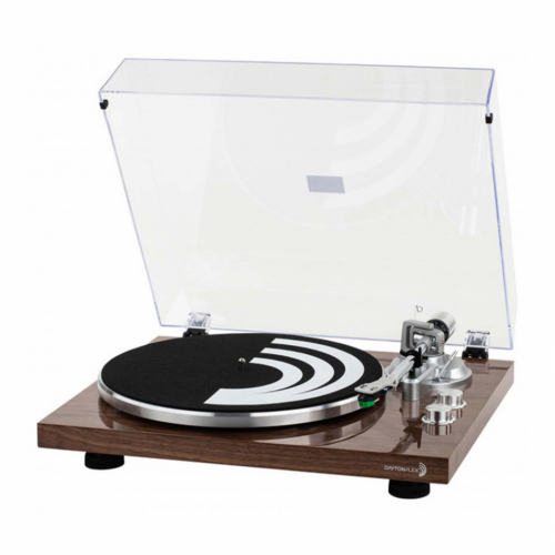 Dayton Audio TT-1BT vinylspelare med Bluetooth, RIAA & USB valnt i gruppen Vinyl / Vinylspelare hos Ljudfokus.se (860TT1BTW)