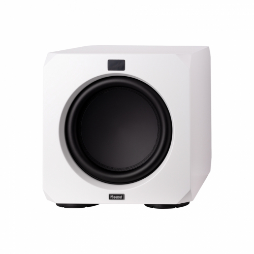 Magnat Omega CS12 aktiv subwoofer med fjrrkontroll, mattvit i gruppen Hgtalare / Subwoofers hos Ljudfokus.se (995OCS12MW)