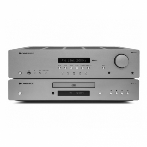 Cambridge Audio AXR100 & AXC35 Stereopaket i gruppen Paket / Elektronikpaket - Stereo hos Ljudfokus.se (SETAXR100PKT6)