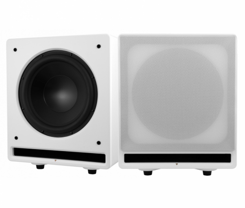 Dynavoice Challenger CSB-V12 aktiv subwoofer, vit 2-PACK i gruppen Hgtalare / Subwoofers hos Ljudfokus.se (SETCSBV12PKT2)