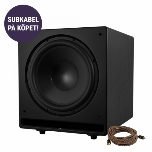 Dynavoice Challenger CSB-V15 aktiv subwoofer med fri subkabel, svart i gruppen Kampanj / Black Friday hos Ljudfokus.se (SETCSBV15PKT3)