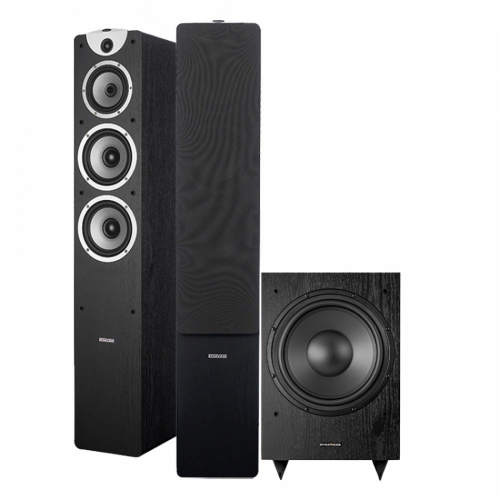 Dynavoice Magic F-7 EX v3 & MW10 Hgtalarpaket Stereo 2.1 Svart i gruppen Paket / Hgtalare fr musik hos Ljudfokus.se (SETF7EXPKT13)