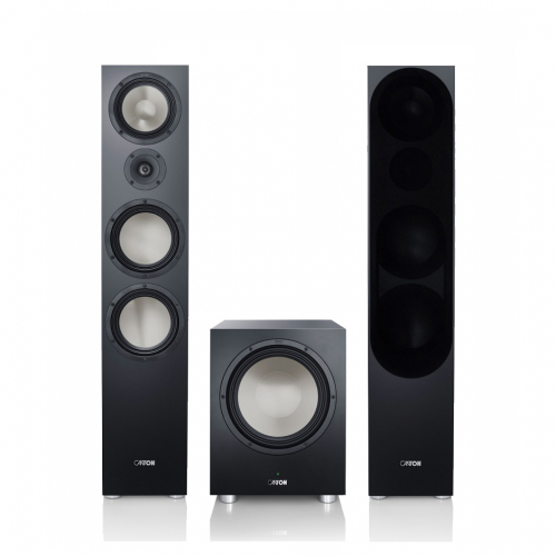 Canton GLE 90 & Power Sub 12 Hgtalarpaket Stereo 2.1 Svart i gruppen Paket / Hgtalare fr musik hos Ljudfokus.se (SETGLE90PKT1)