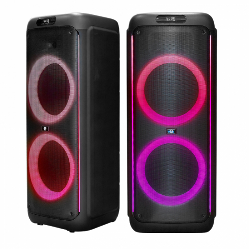 Arcsound HAZE XXL portabel partyhgtalare med Bluetooth & mikrofon 2-PACK i gruppen Hgtalare / Partyhgtalare hos Ljudfokus.se (SETHAZEXXLX2)