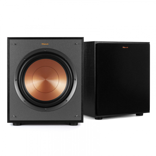 Klipsch R-100SW aktiv subwoofer, 2-PACK i gruppen Hgtalare / Subwoofers hos Ljudfokus.se (SETR100SWPKT1)