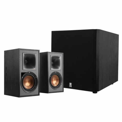 Klipsch R-51PM & System One W120 Aktivt Hgtalarpaket 2.1, svart i gruppen Hgtalare / Aktiva stereohgtalare hos Ljudfokus.se (SETR51PMPKT1)