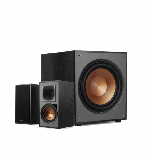 Klipsch R-51PM & R-120SW Aktivt Hgtalarpaket Stereo 2.1 i gruppen Kampanj / Julklappstips hos Ljudfokus.se (SETR51PMPKT3)