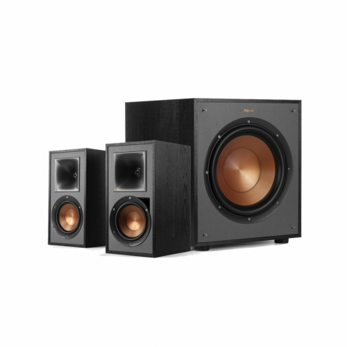 Klipsch R-51PM & R-100SW Aktivt Hgtalarpaket Stereo 2.1 i gruppen Paket / Aktiva Hgtalarsystem hos Ljudfokus.se (SETR51PMPKT4)