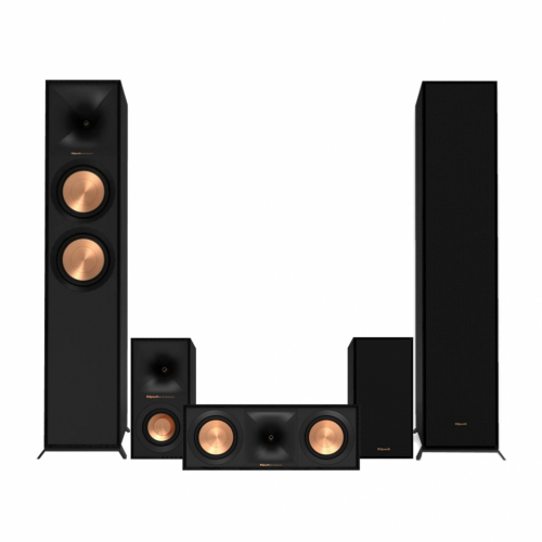 Klipsch Reference R-600F Hgtalarpaket Hemmabio 5.0 Svart i gruppen Paket / Hgtalare fr film hos Ljudfokus.se (SETR600FPKT2)