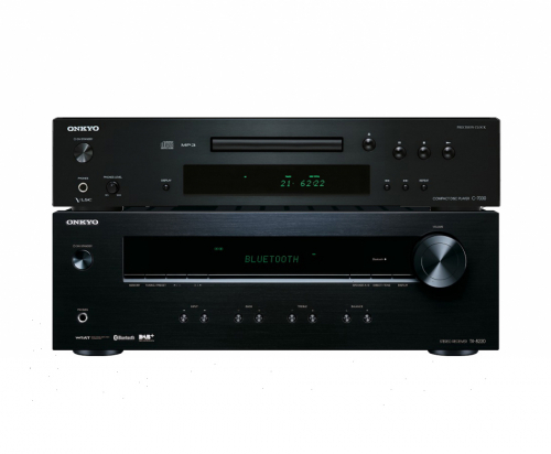 Onkyo TX-8220 & C-7030 Stereokombo Frstrkare CD-spelare i gruppen Paket / Elektronikpaket - Stereo hos Ljudfokus.se (SETTX8220PKT3)