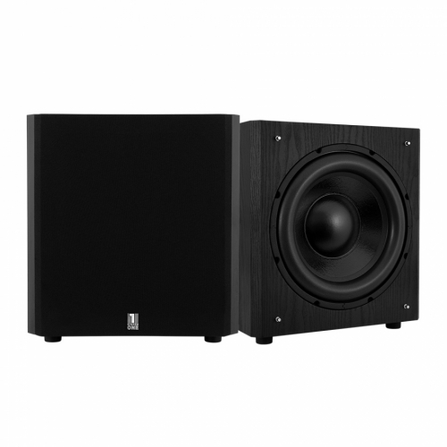 System One W120 aktiv subwoofer, svart 2-pack i gruppen Hgtalare / Subwoofers hos Ljudfokus.se (SETW120BX2)