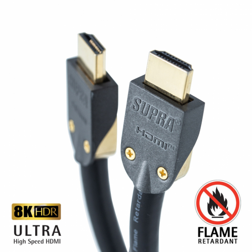 Supra HDMI 2.1 UHD8K FRHF HDMI-kabel i gruppen Installationsljud / Installationskablar hos Ljudfokus.se (UHD8FRHF)