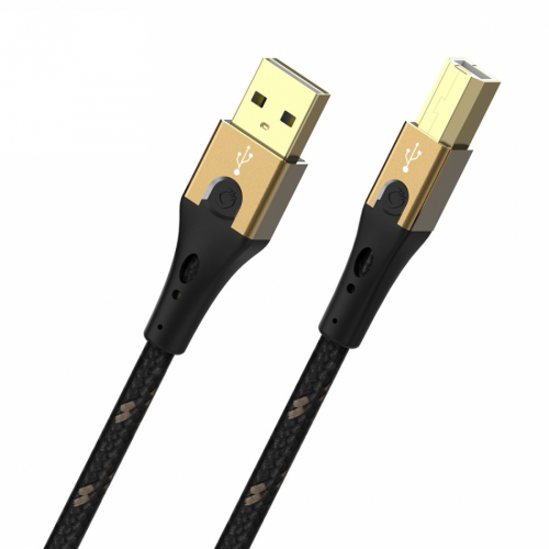 Oehlbach USB Primus B, USB-kabel med OCC-kopparledare i gruppen Kablar / Digitala ljudkablar hos Ljudfokus.se (USBPRIMUSB)