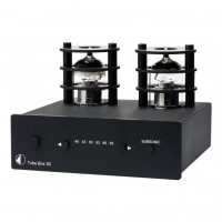 Pro-Ject Tube Box S2 rörbestyckat RIAA-steg, svart Returexemplar