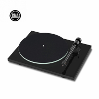 Pro-Ject T1 EVO Phono vinylspelare med Ortofon OM10-pickup, pianosvart