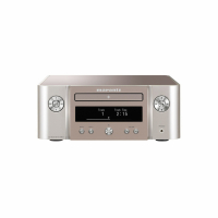 Marantz MCR-612 stereofrstrkare med ntverk, CD & radio, silver/guld