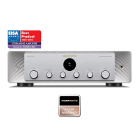 Marantz Model 60N streamingförstärkare med HEOS & HDMI, silver/guld