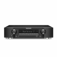 Marantz NR1510 hemmabiofrstrkare med HEOS, svart Skadad kartong