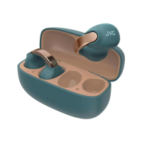 JVC HA-NP1T True Wireless in-ear hörlurar med öronklämma, turkos