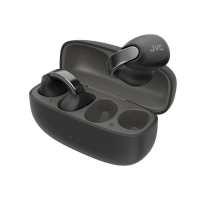 JVC HA-NP1T True Wireless in-ear hörlurar med öronklämma, svart