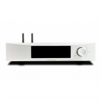 NuPrime Omnia Stream-9 ntverksspelare med AirPlay 2, silver