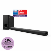 Yamaha True X Bar 50A soundbar med trdls subwoofer & Dolby Atmos, grafitgr