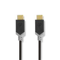 Nedis CCB-W64750AT USB 3.2 Gen2-kabel USB-C till USB-C, 1 meter