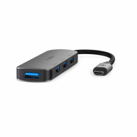 Nedis 4-ports USB 3.2 Hubb, 1x USB-C -> 4x USB-A Hona