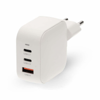 Nedis WCH-A70 GaN-väggladdare 70 Watt, vit