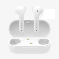 Defunc TRUE BASIC II trådlösa in-ear hörlurar, vita