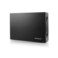 Audio Pro Business SUB-3 trådlös subwoofer, svart