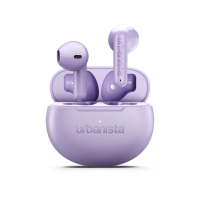 Urbanista Austin 2 trådlösa hörlurar med Bluetooth & IPX4-klassade, Lavender Purple