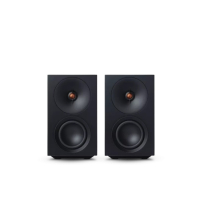 Cambridge Audio L/R S aktiva stereohögtalare med Bluetooth & DAC, svart par